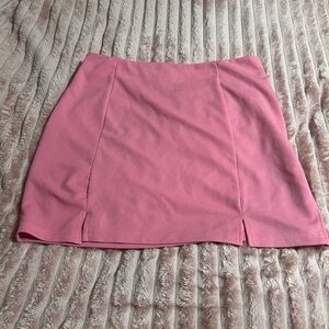 SHEIN Pink Mini Skirt